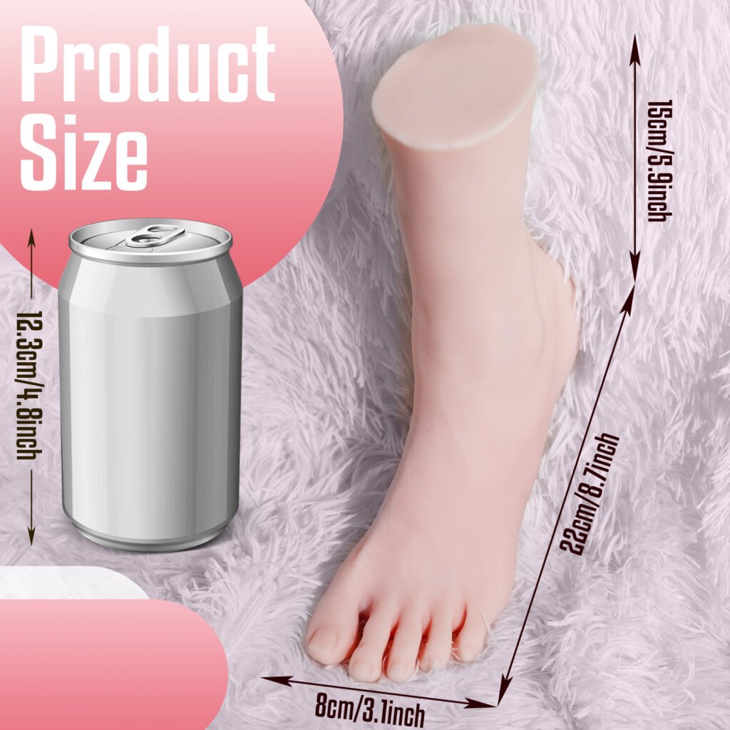 Realistic Silicone Foot Fetish Feet Masturbator Male 4 2 12