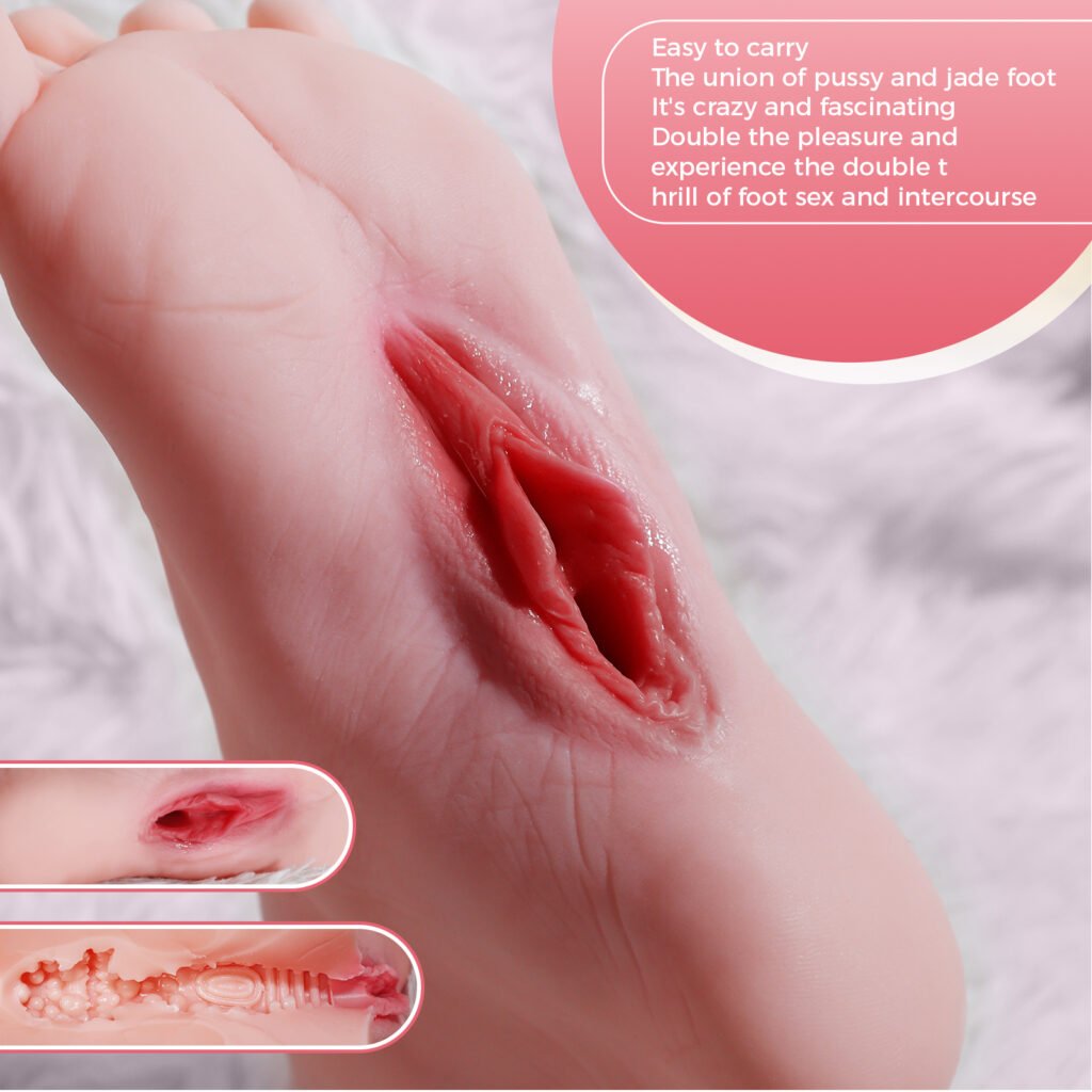 Realistic Silicone Foot Fetish Feet Masturbator Male 1 4 11