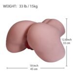 TPE 33 lbs/15kg Real Size Big Butt Cheap Sex Doll Torso - Image 6