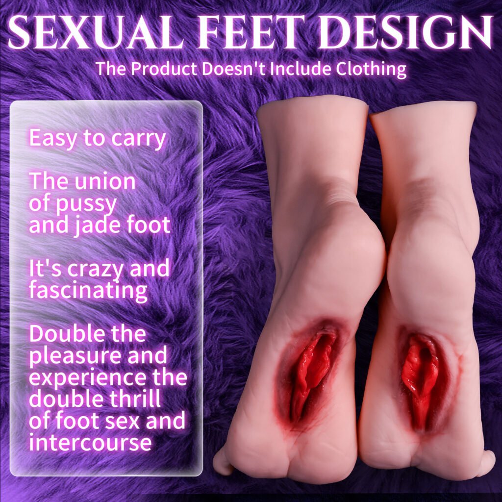 Foot Fetish Male Masturbators, Realistic Foot Sex Male Masturbator Cup 2 7 8